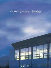 Cover of: Carlos Jimenez: Buildings (Architecture at Rice University)