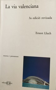La via valenciana by Ernest Lluch