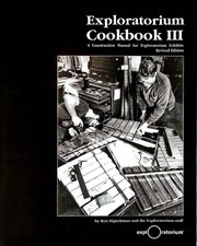 Cover of: Exploratorium cookbook III: a construction manual for Exploratorium exhibits