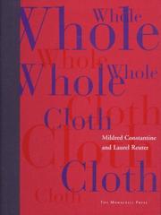 Cover of: Whole cloth by Mildred Constantine