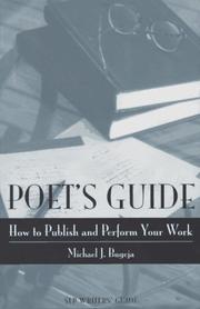 Cover of: Poet's guide: how to publish and perform your work