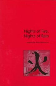 Cover of: Nights of fire, nights of rain by Amy Uyematsu