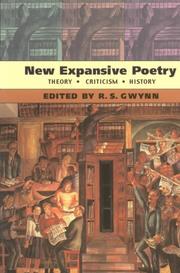 Cover of: New expansive poetry: theory, criticism, history