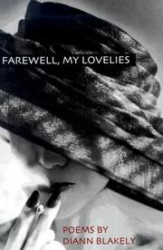 Cover of: Farewell, my lovelies: poems