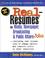 Cover of: Real-Resumes for Media, Newspaper, Broadcasting and Public Affairs Jobs