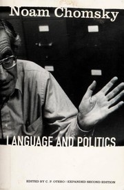 Cover of: Language and Politics by Noam Chomsky