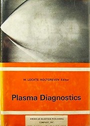 Cover of: Plasma diagnostics.