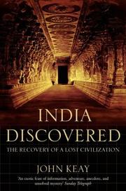 Cover of: India Discovered by John Keay
