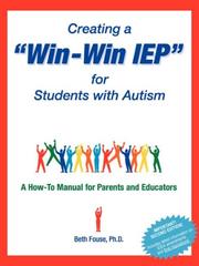 Cover of: Creating a Win-Win IEP