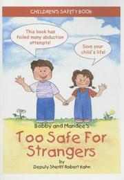 Cover of: Too Safe for Strangers