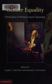 Cover of: Gender equality: dimensions of women's equal citizenship