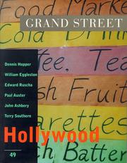 Cover of: Grand Street 49: Hollywood (Summer 1994)