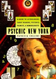Cover of: Psychic New York by Collins, Patricia freelance journalist.