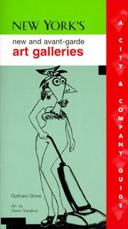 Cover of: New York's New and Avant-Garde Art Galleries