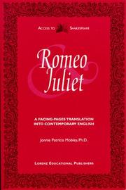 Cover of: The tragedy of Romeo and Juliet by William Shakespeare
