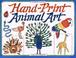 Cover of: Hand-print animal art