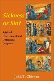 Cover of: Sickness or sin by edited by John T. Chirban.