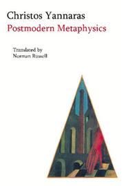 Cover of: Postmodern metaphysics by Chrēstos Giannaras