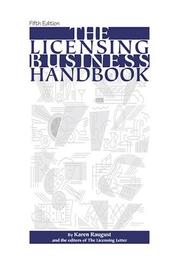 Cover of: The Licensing Business Handbook | Karen Raugust