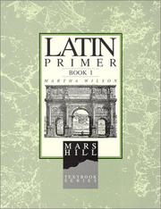 Cover of: Latin Primer I by 