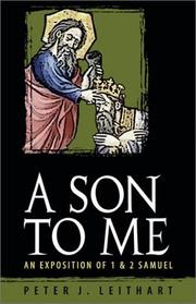 Cover of: A Son to Me