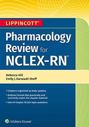 Cover of: Lippincott NCLEX-RN Pharmacology Review