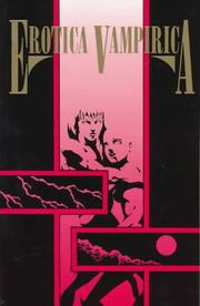 Cover of: Erotica Vampirica: Sensual Vampire Stories