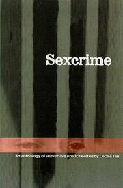 Cover of: Sexcrime: Tales of Underground Love and Subversive Erotica