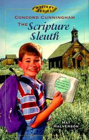 Cover of: Concord Cunningham the Scripture Sleuth (Concord Cunningham Mysteries)