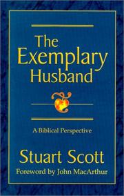 Cover of: The exemplary husband: a Biblical perspective