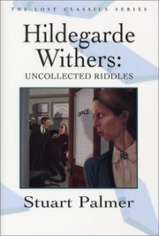 Cover of Hildegarde Withers