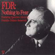 Cover of: FDR: Nothing to Fear