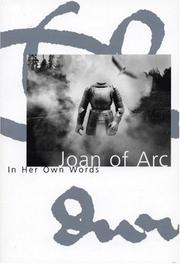 Cover of: Joan of Arc: in her own words
