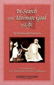 Cover of: In Search Ultimate Goal Li: Sri Ramananda Samvada