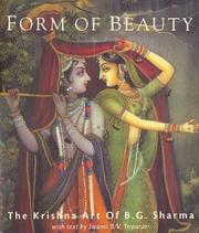 Cover of: Form of beauty: the Krishna art of B.G. Sharma