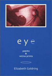 Cover of: Eye by Elizabeth Goldring