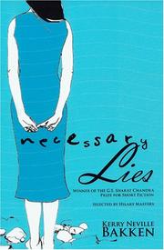 Cover of: Necessary Lies