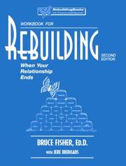 Cover of: Rebuilding Workbook: When Your Relationship Ends (Rebuilding Books)