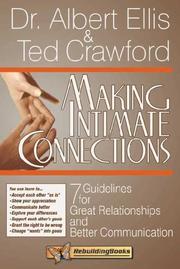 Cover of: Making Intimate Connections by Albert Ellis, Ted Crawford