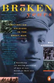 Cover of: The Broken Years: Australian Soldiers in the Great War