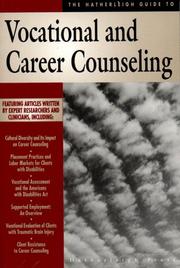 Cover of: The Hatherleigh guide to vocational and career counseling.