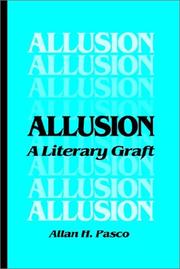 Cover of: Allusion by Allan H. Pasco
