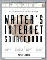 Writer's Internet sourcebook by Michael Graubart Levin