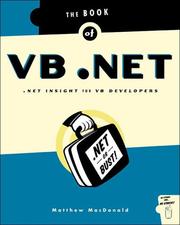 Cover of: The book of VB.NET: .NET insight for VB developers