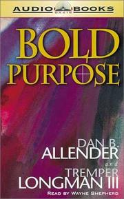 Cover of: Bold Purpose