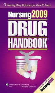 Cover of: Nursing2009 Drug Handbook with Web Toolkit