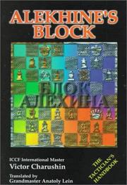 Cover of: Alekhine's Block by Victor Charushin
