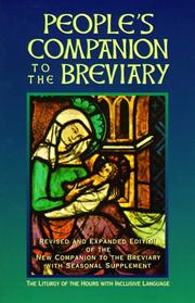 Cover of: People's companion to the breviary.