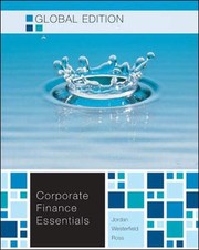 Cover of: Essentials of Corporate Finance by Stephen A. Ross, Bradford D. Jordan, Randolph Westerfield