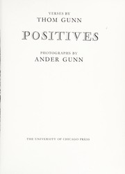 Cover of: Positives. Verses